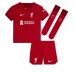 Liverpool Jordan Henderson #14 Hjemmebanetrøje Børn 2022-23 Kortærmet (+ Korte bukser)